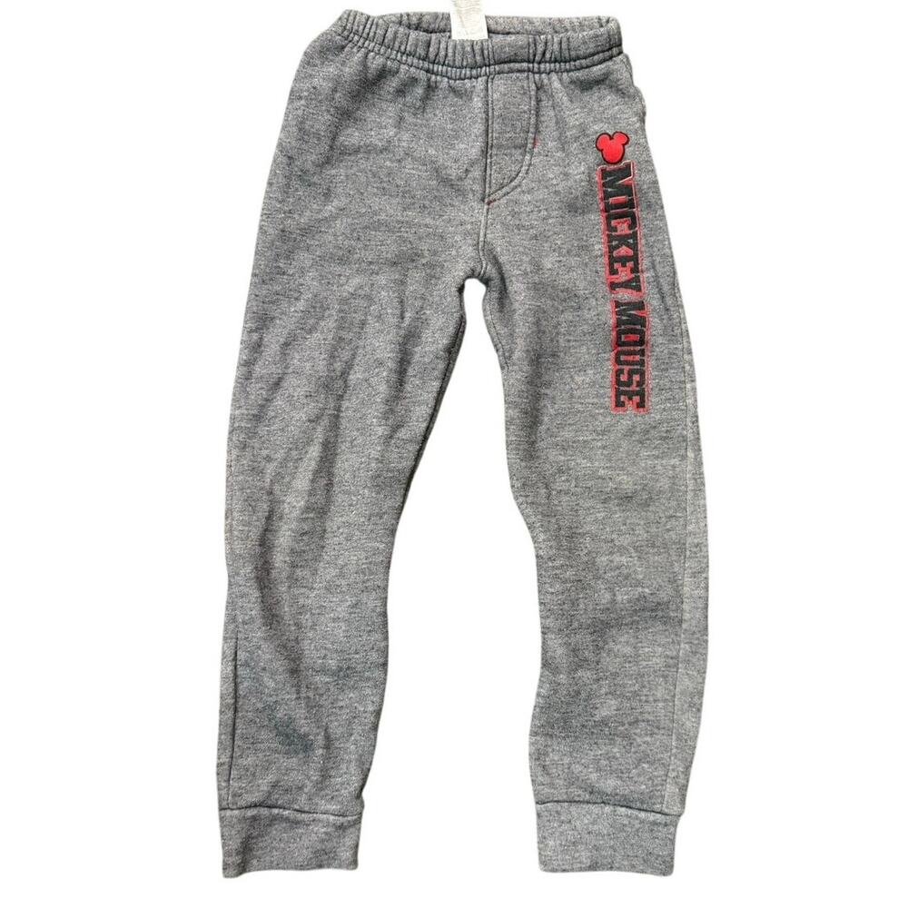 Disney Mickey Mouse Gray Sweatpants Boys 4T